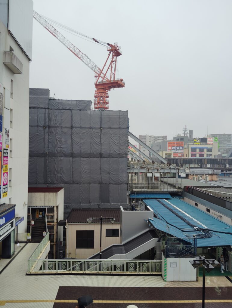 松戸駅ビル改良工事 2024年11月15日