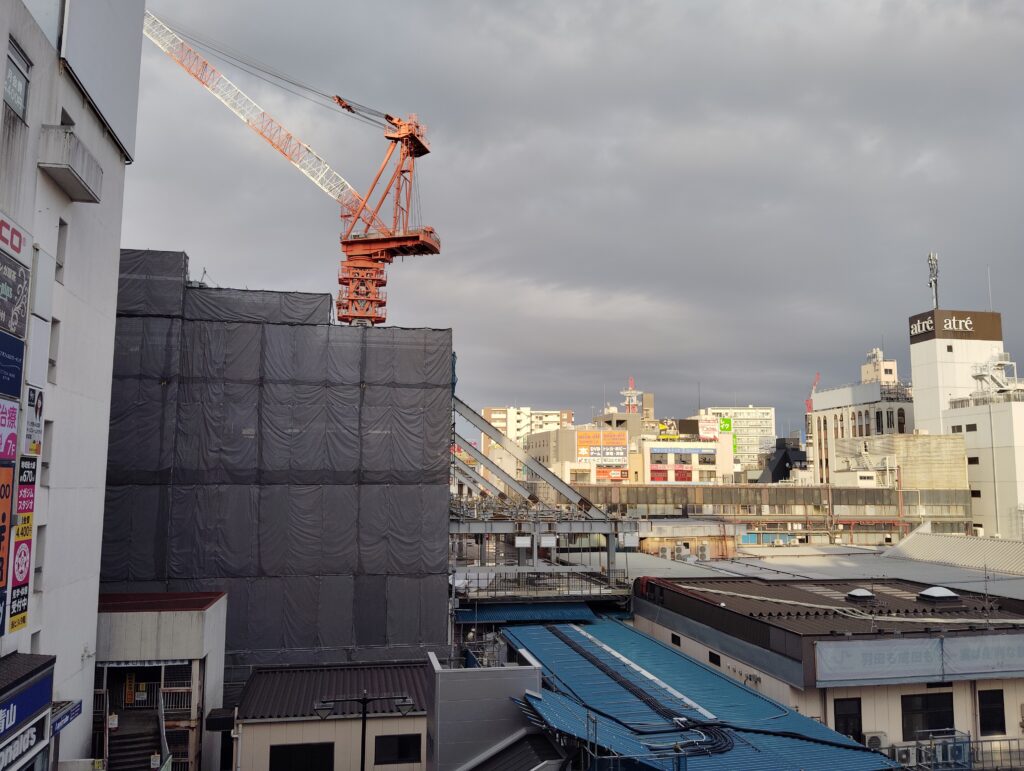 松戸駅ビル改良工事 2024年11月16日