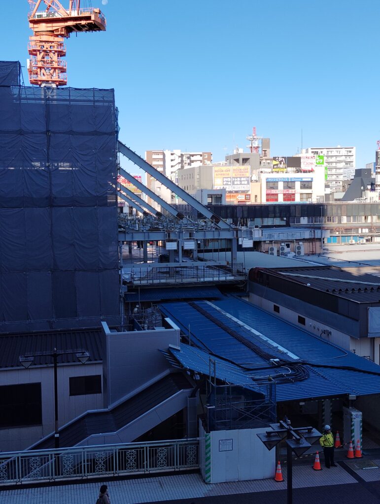 松戸駅ビル改良工事 2024年11月19日