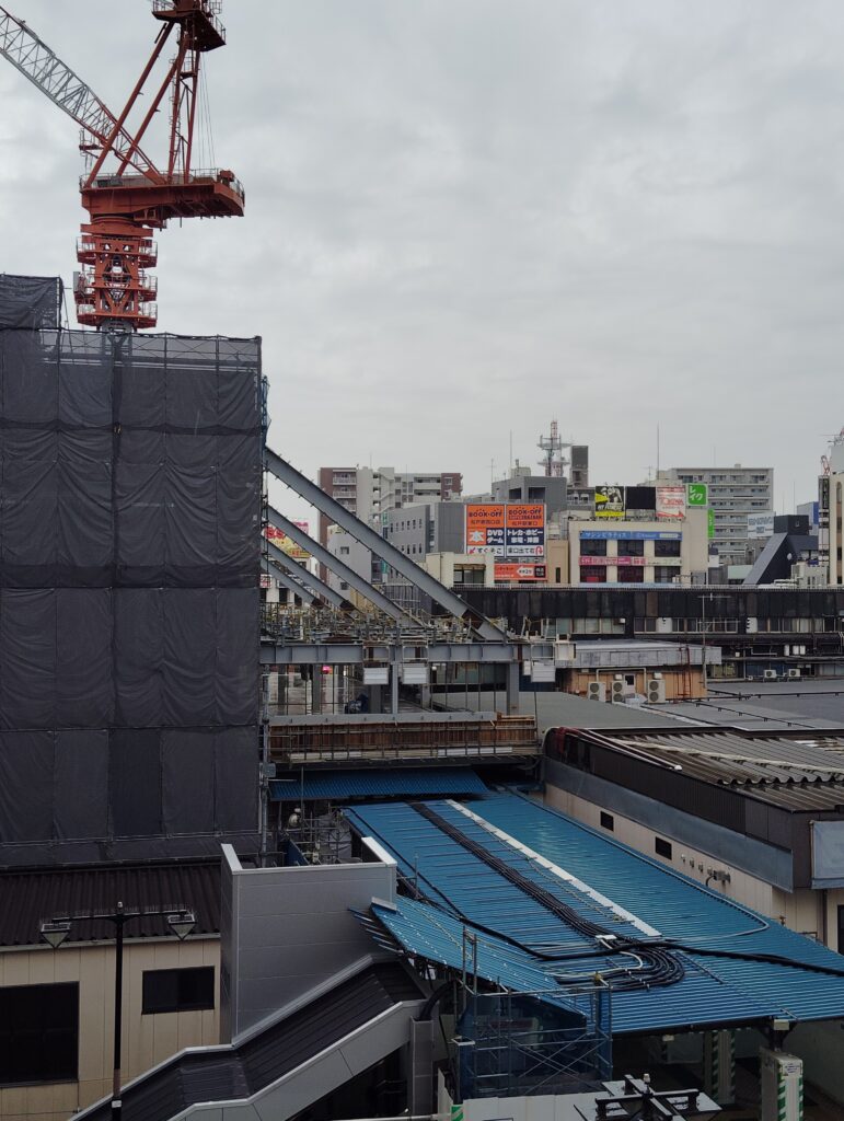 松戸駅ビル改良工事 2024年11月20日