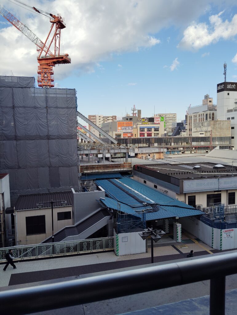 松戸駅ビル改良工事 2024年11月26日