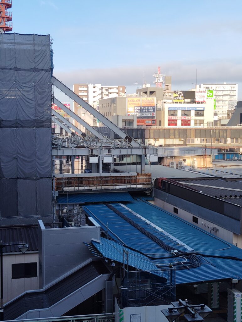 松戸駅ビル改良工事 2024年11月27日
