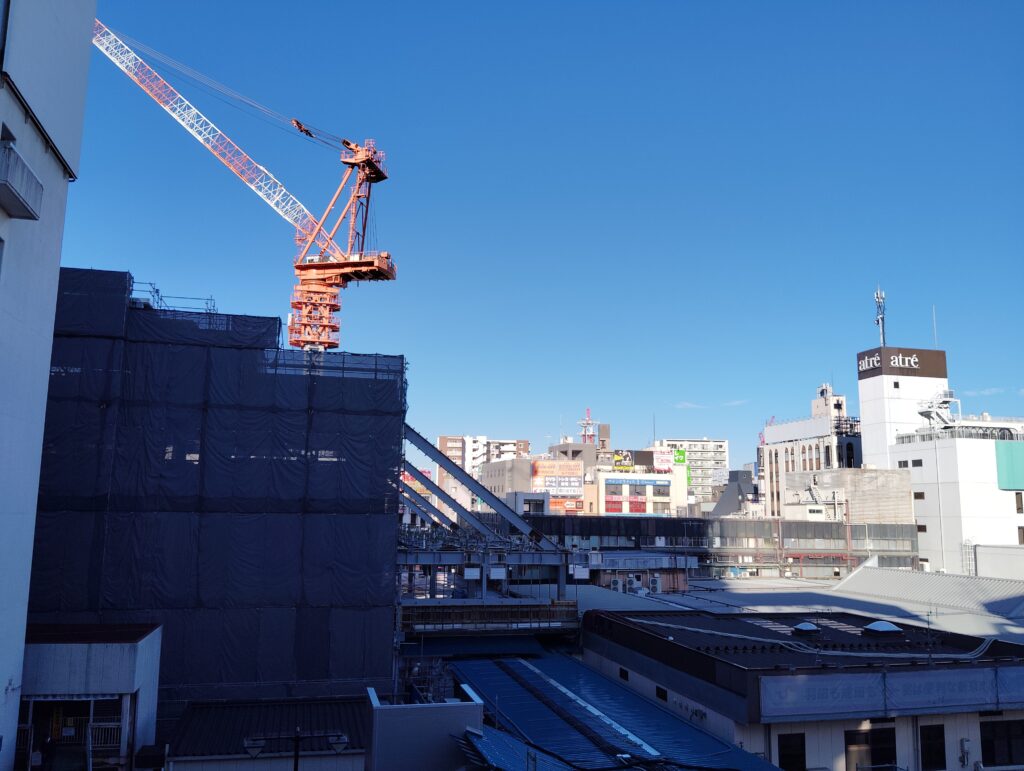 松戸駅ビル改良工事 2024年11月29日
