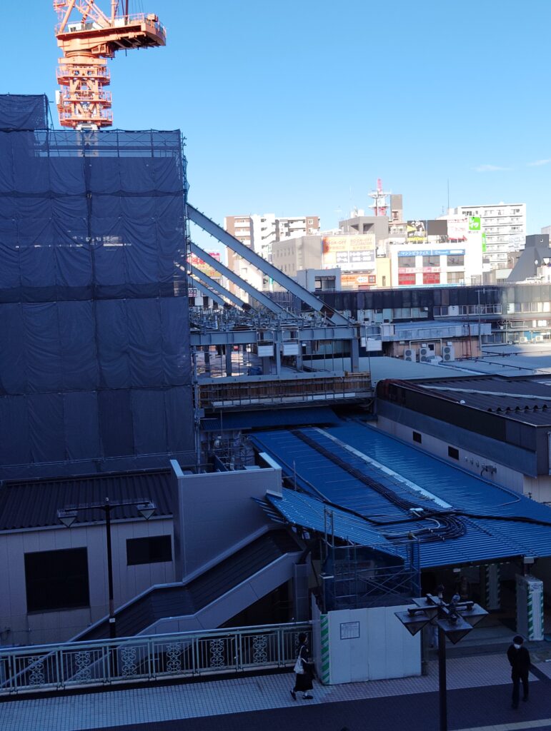 松戸駅ビル改良工事 2024年11月29日