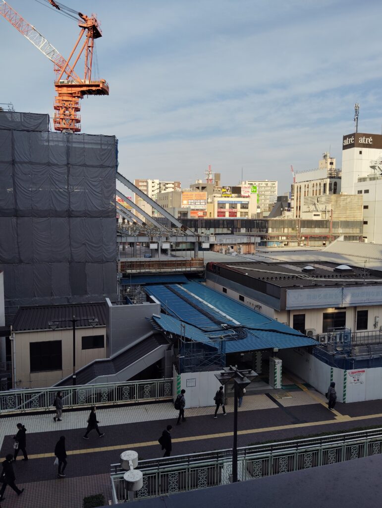 松戸駅ビル改良工事 2024年12月4日