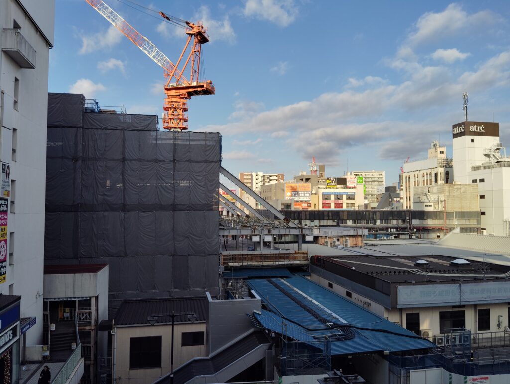 松戸駅ビル改良工事 2024年12月5日