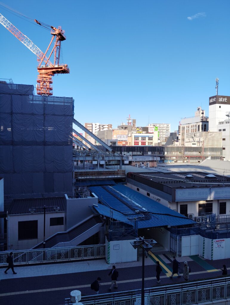 松戸駅ビル改良工事 2024年12月6日