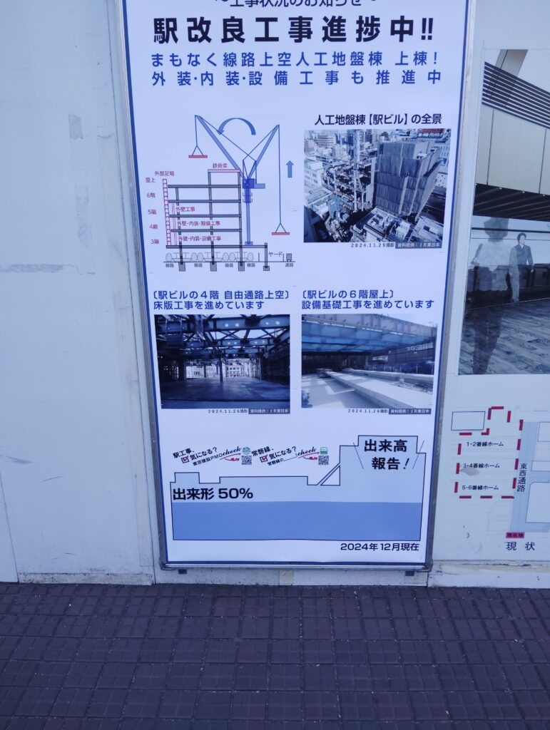 松戸駅ビル改良工事 2024年12月10日