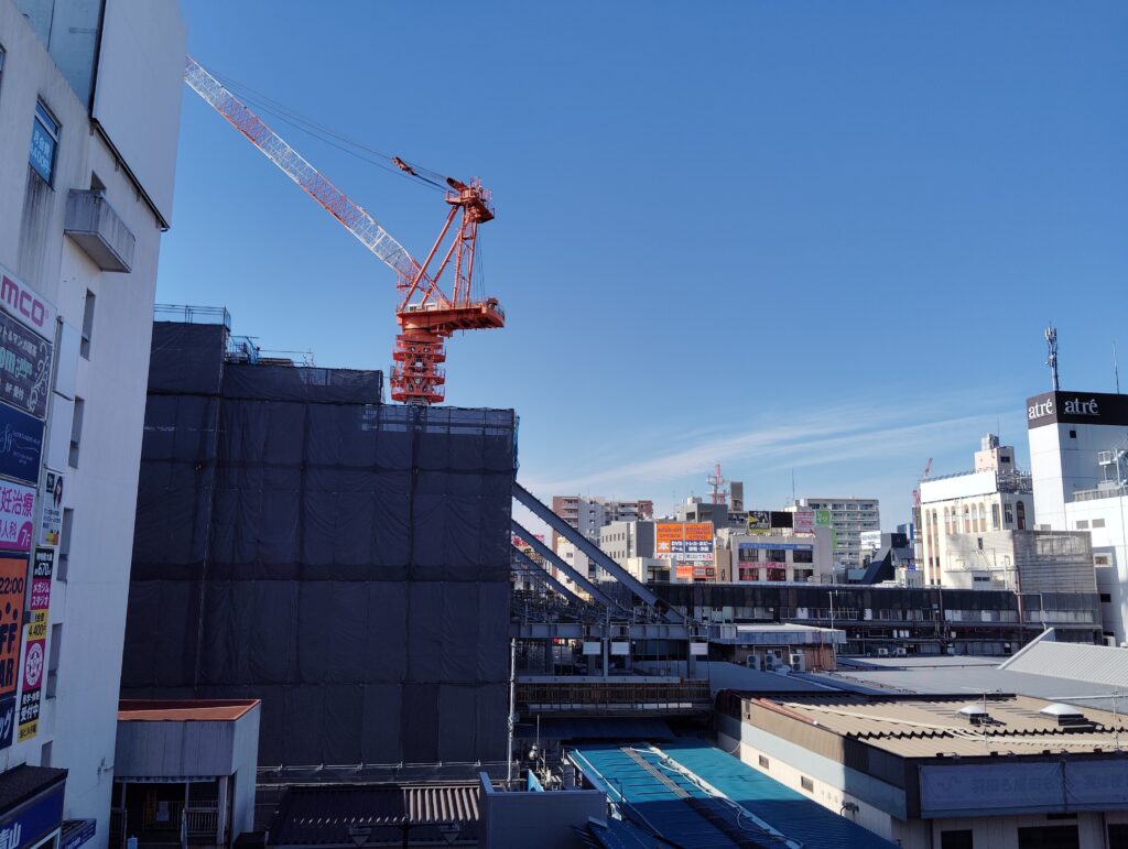 松戸駅ビル改良工事 2024年12月21日