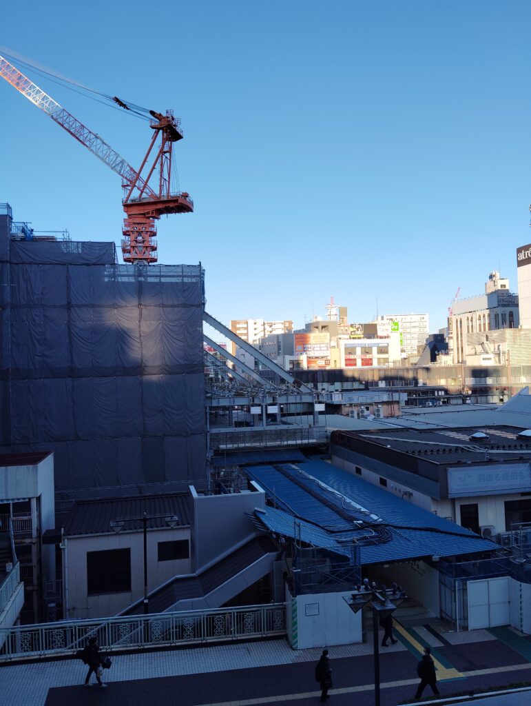 松戸駅ビル改良工事 2024年12月23日