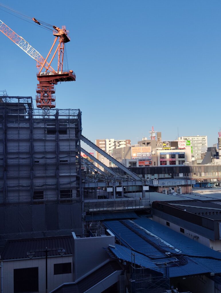 松戸駅ビル改良工事 2024年12月26日