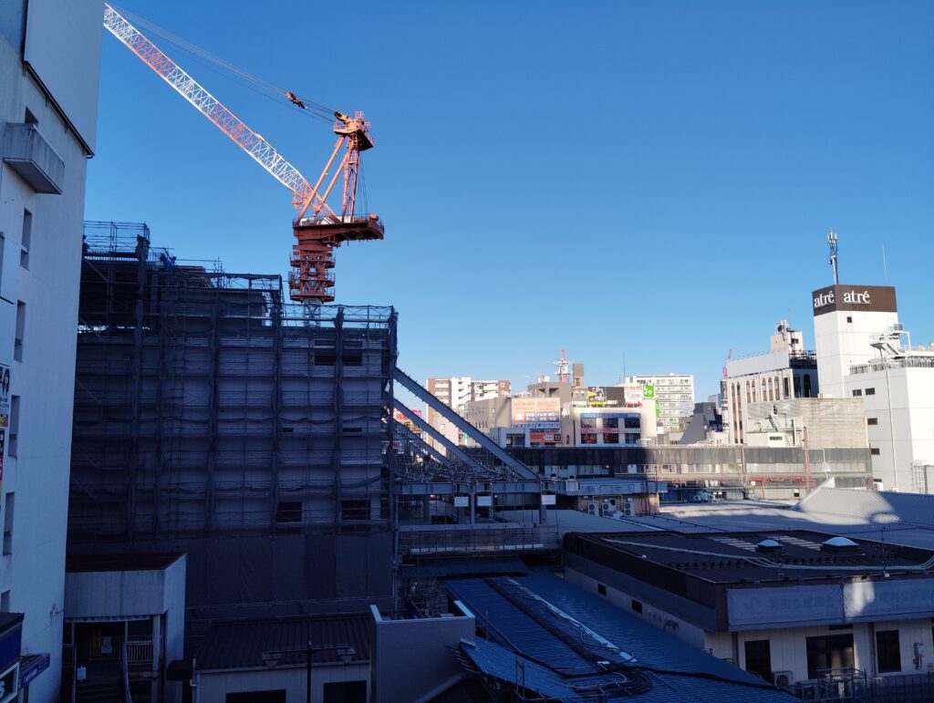 松戸駅ビル改良工事 2024年12月27日
