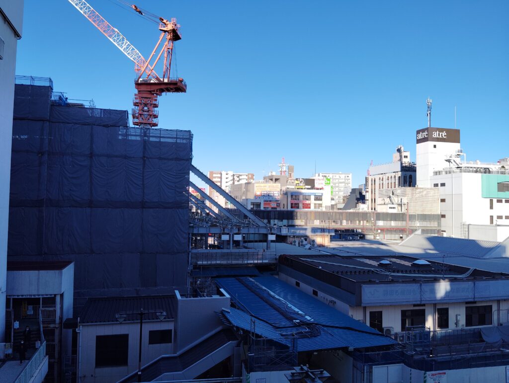 松戸駅ビル改良工事 2025年1月8日