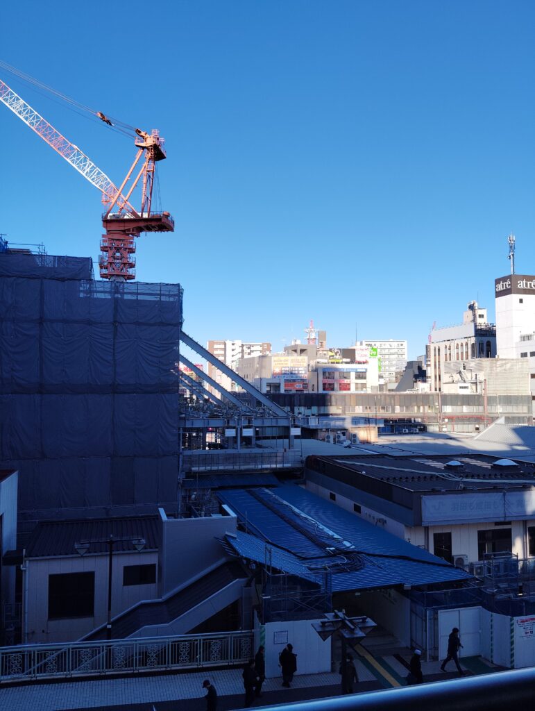 松戸駅ビル改良工事 2025年1月8日