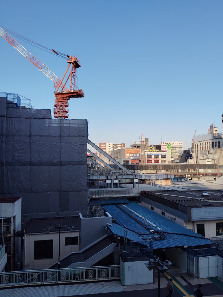 松戸駅ビル改良工事 2025年1月15日