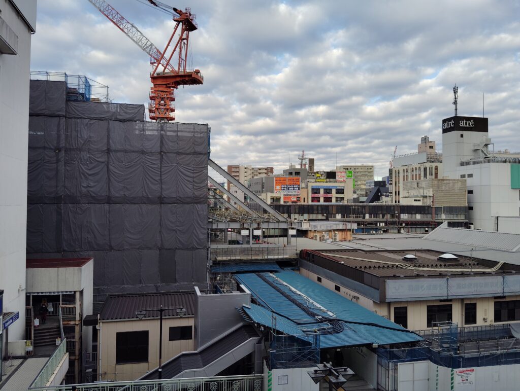 松戸駅ビル改良工事 2025年1月16日