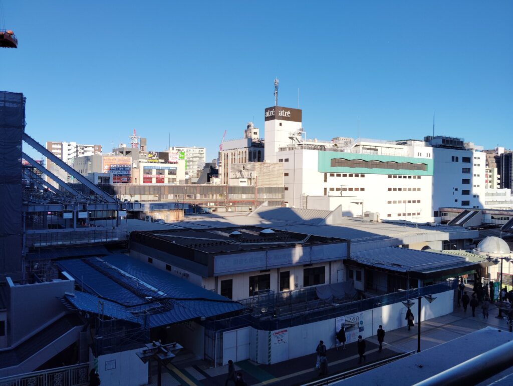 松戸駅ビル改良工事 2025年1月17日