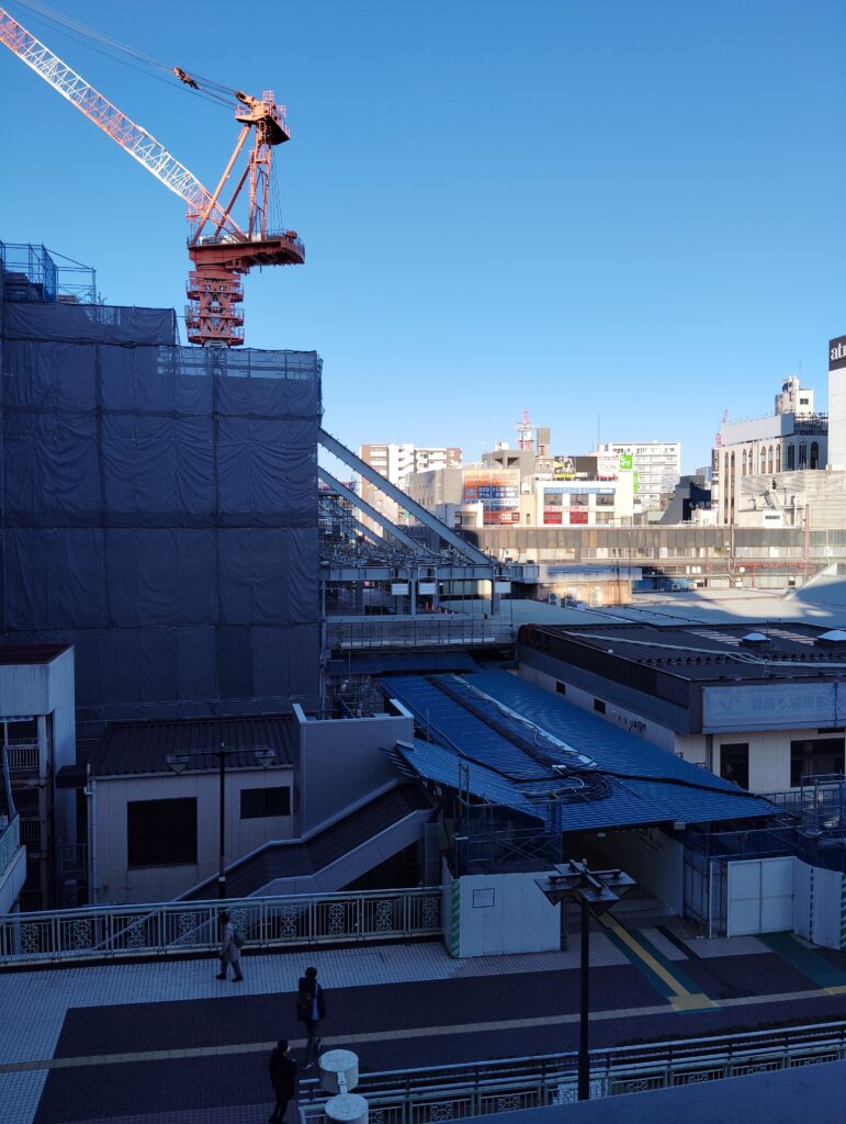 松戸駅ビル改良工事 2025年1月18日