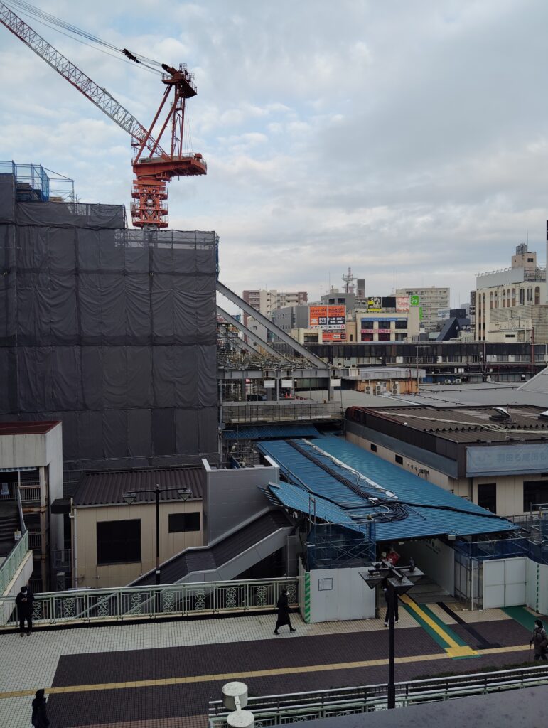 松戸駅ビル改良工事 2025年1月21日