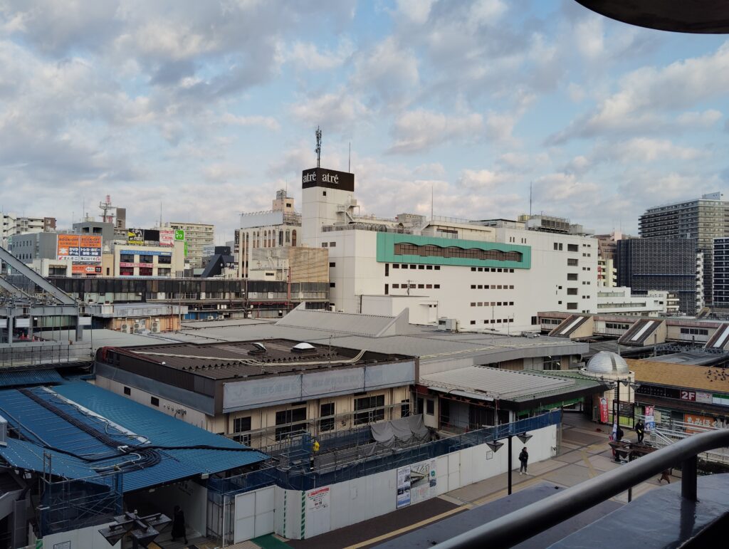松戸駅ビル改良工事 2025年1月23日