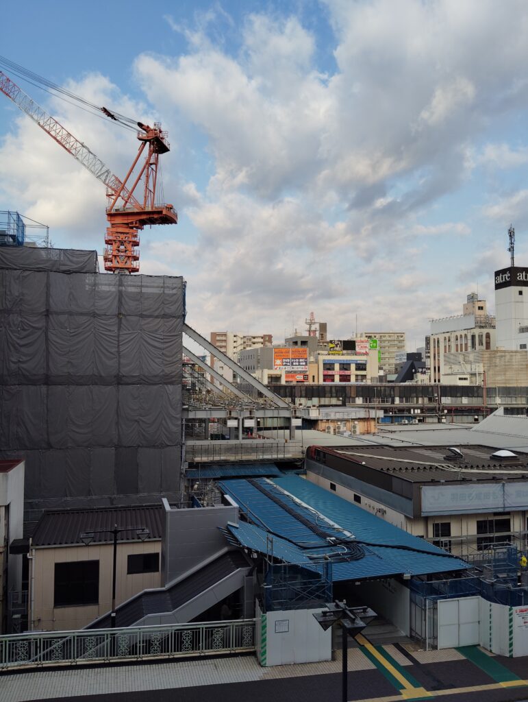 松戸駅ビル改良工事 2025年1月23日