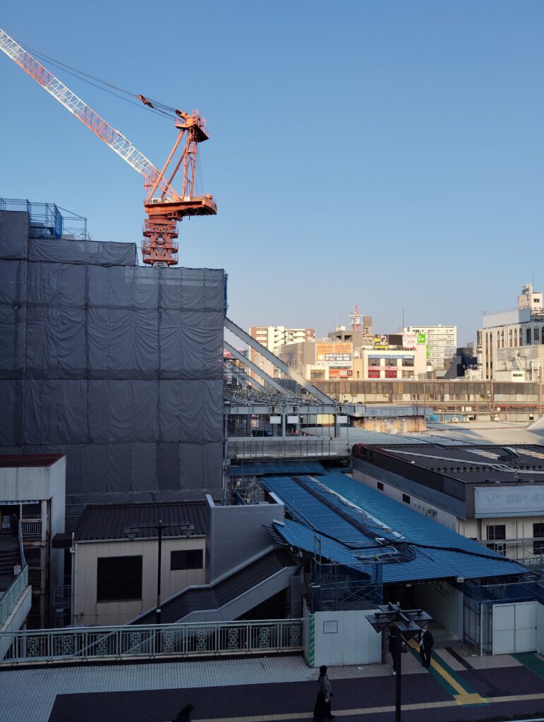松戸駅ビル改良工事 2025年1月24日