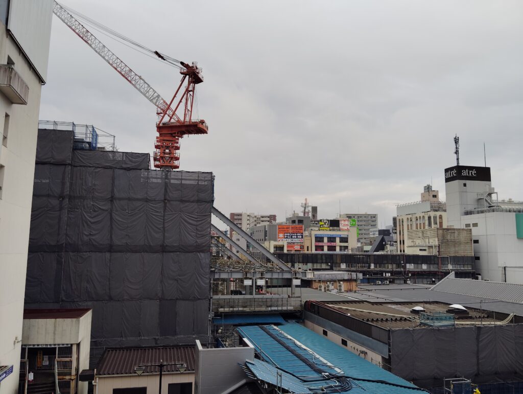 松戸駅ビル改良工事 2025年1月25日