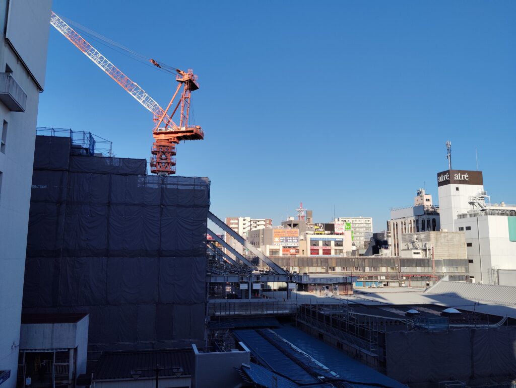 松戸駅ビル改良工事 2025年1月28日