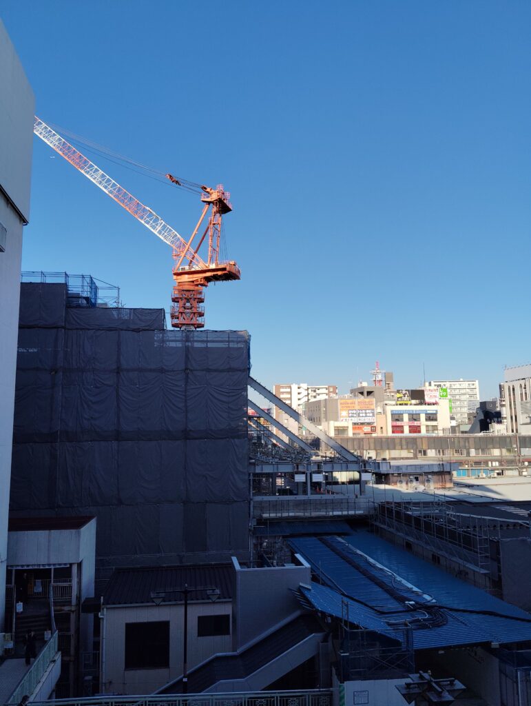 松戸駅ビル改良工事 2025年1月28日