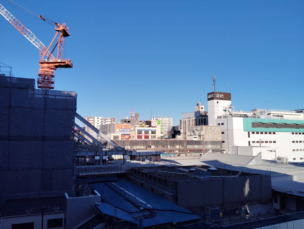 松戸駅ビル改良工事 2025年1月29日