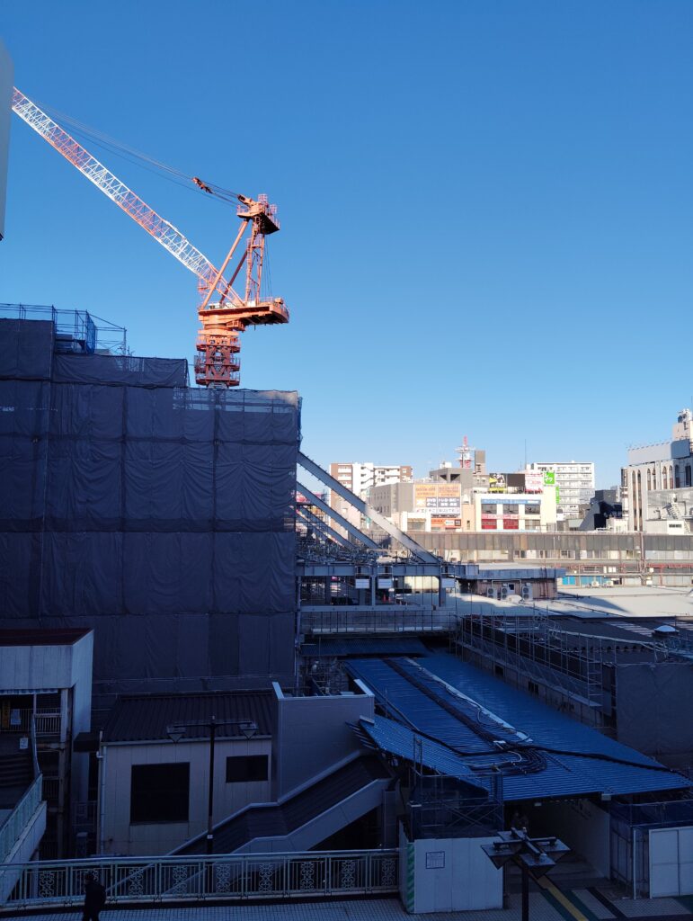 松戸駅ビル改良工事 2025年1月29日