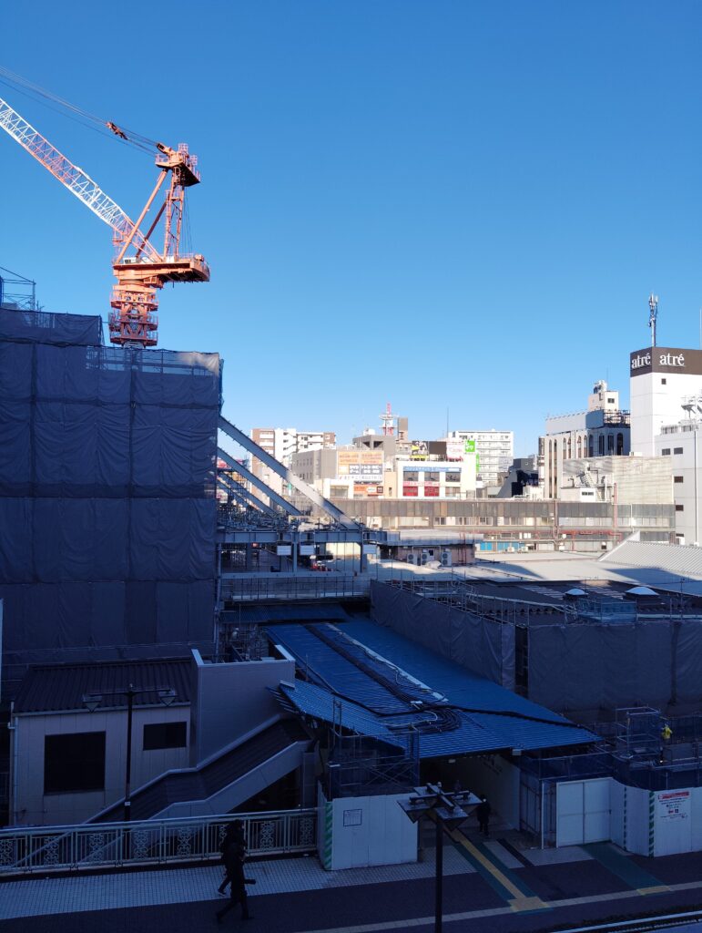 松戸駅ビル改良工事 2025年1月30日