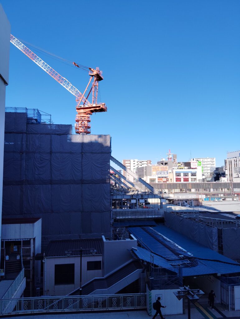松戸駅ビル改良工事 2025年2月4日