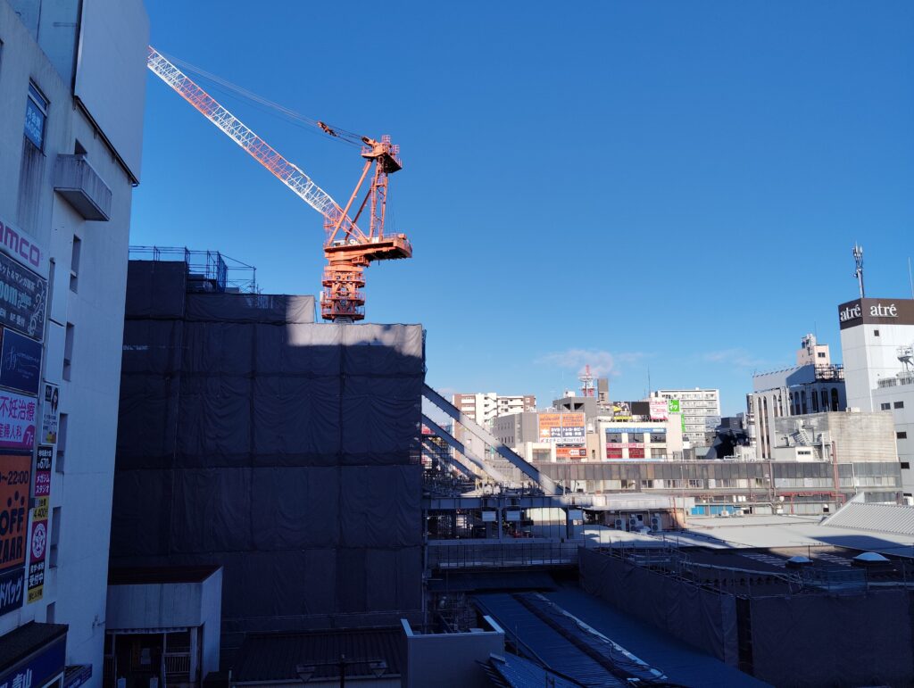 松戸駅ビル改良工事 2025年2月5日