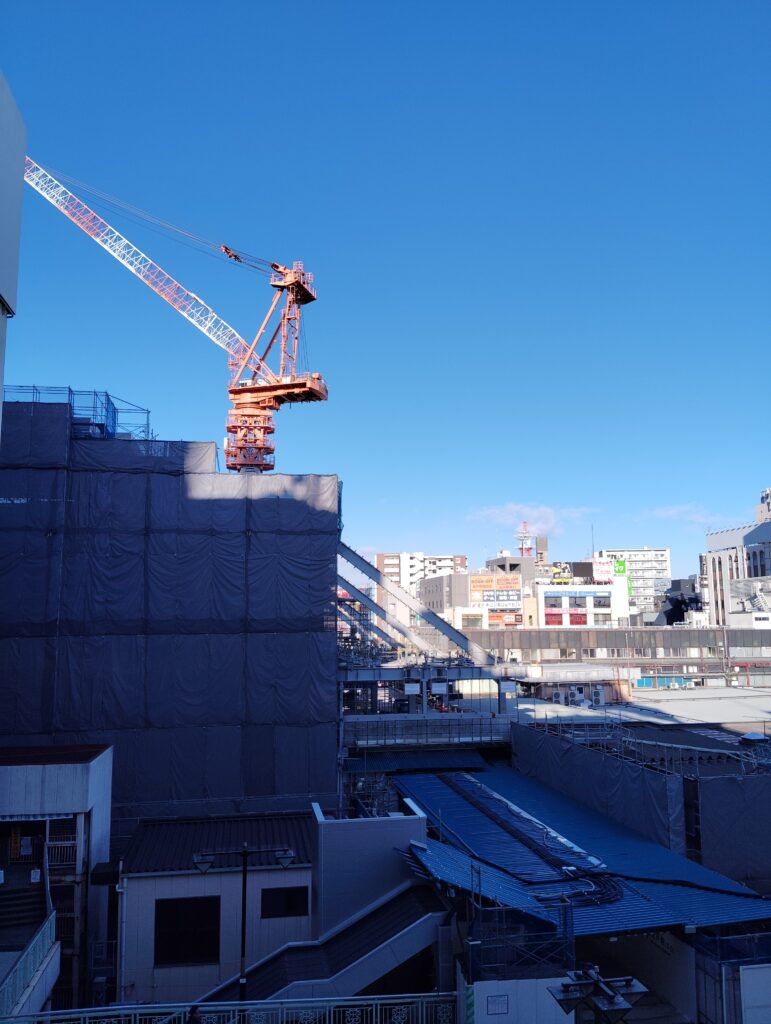 松戸駅ビル改良工事 2025年2月5日