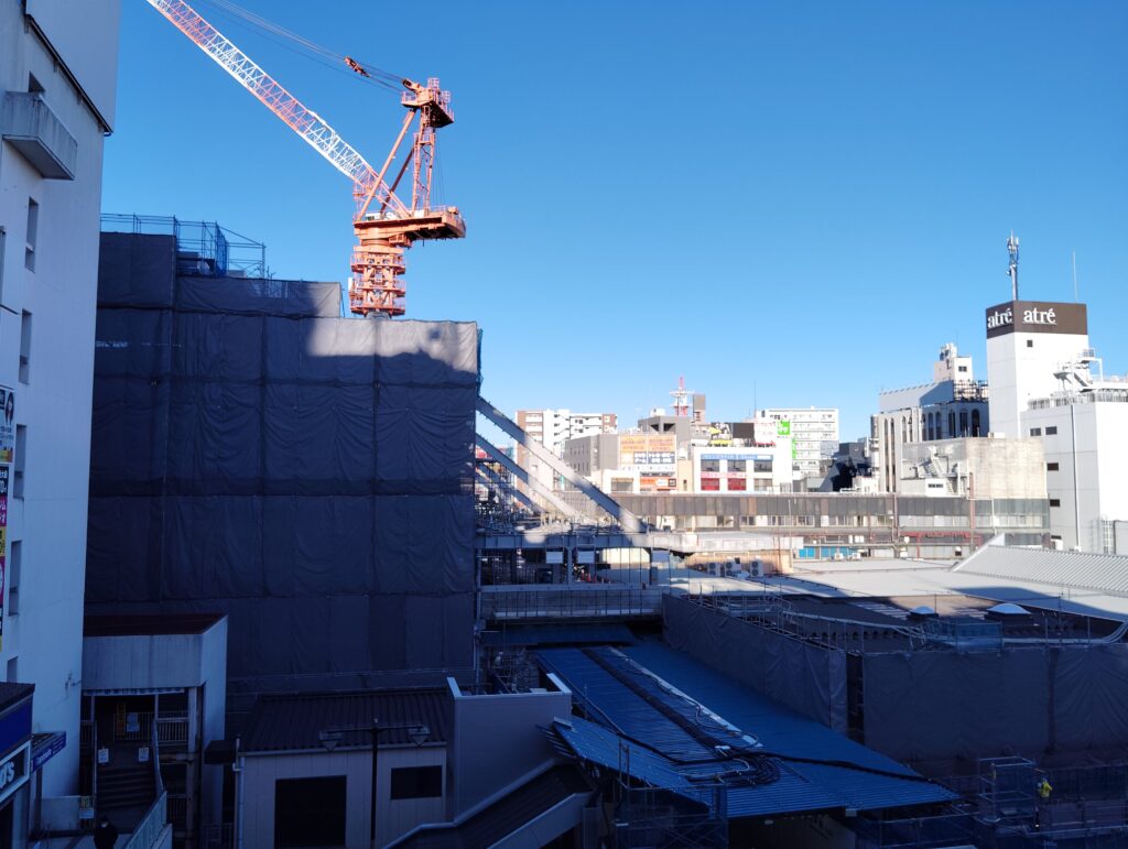 松戸駅ビル改良工事 2025年2月6日