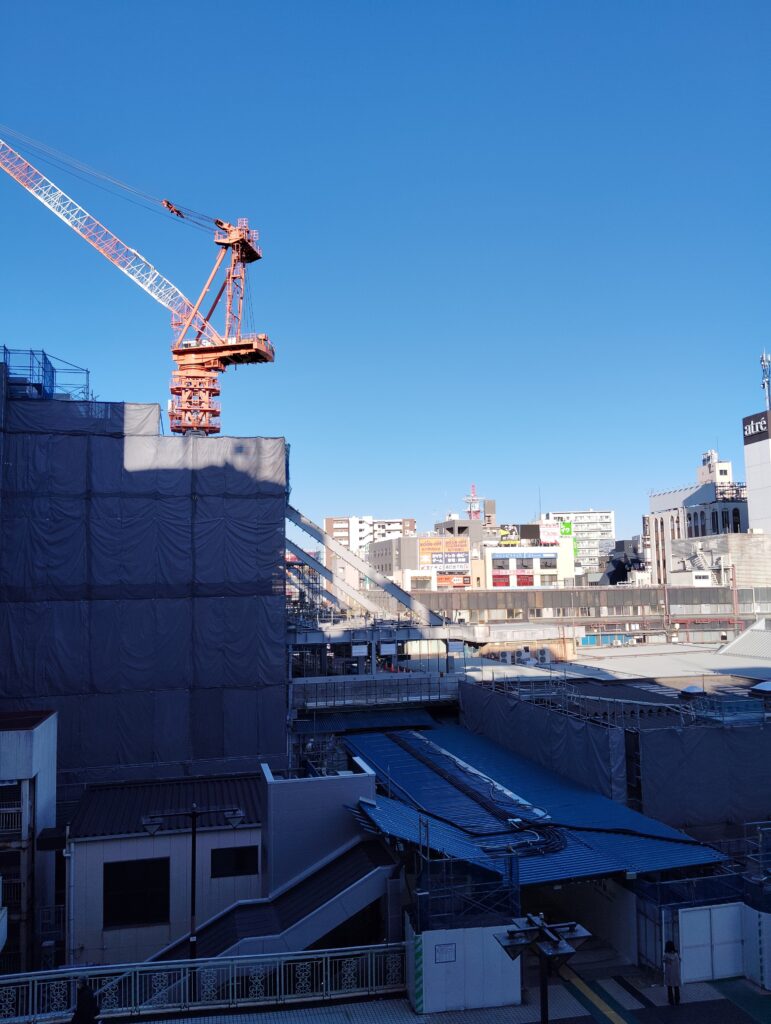 松戸駅ビル改良工事 2025年2月7日