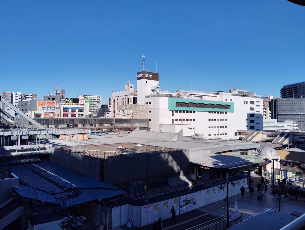 松戸駅ビル改良工事 2025年2月8日