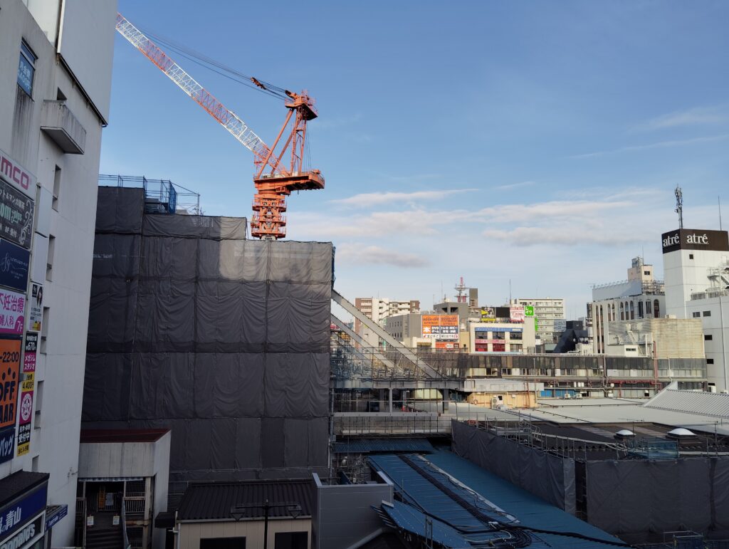 松戸駅ビル改良工事 2025年2月12日
