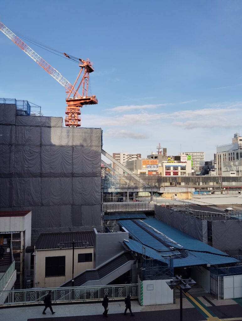 松戸駅ビル改良工事 2025年2月12日