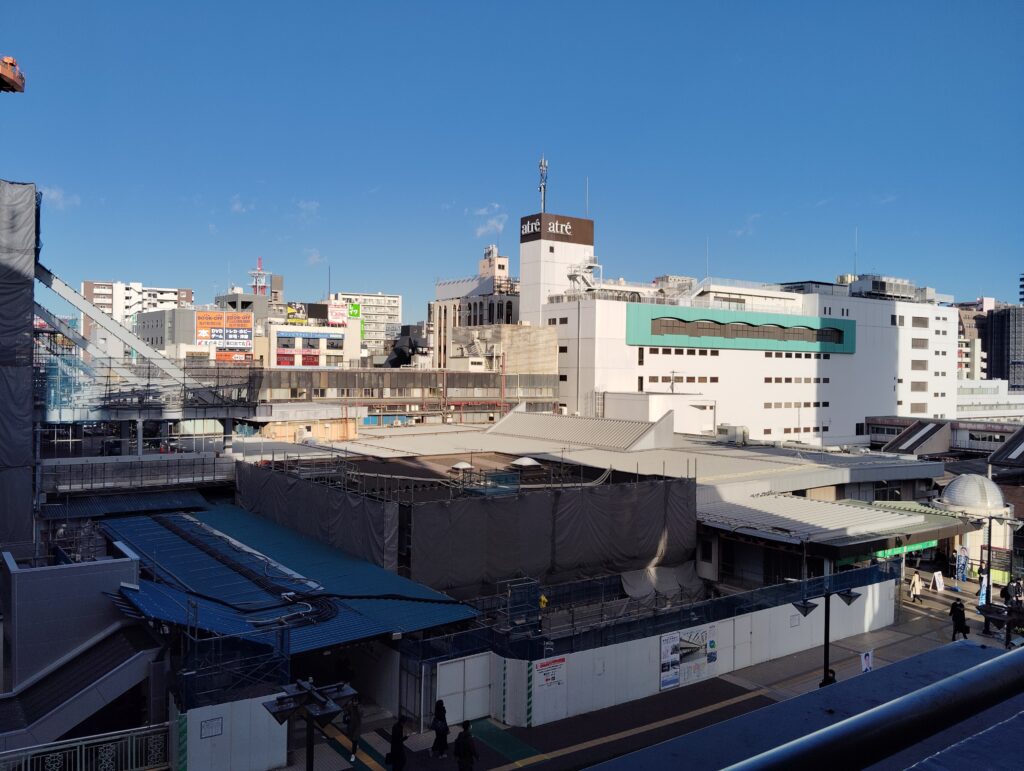 松戸駅ビル改良工事 2025年2月13日