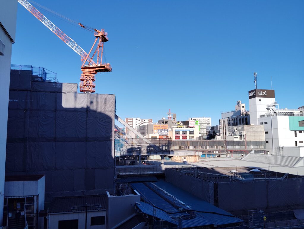 松戸駅ビル改良工事 2025年2月14日