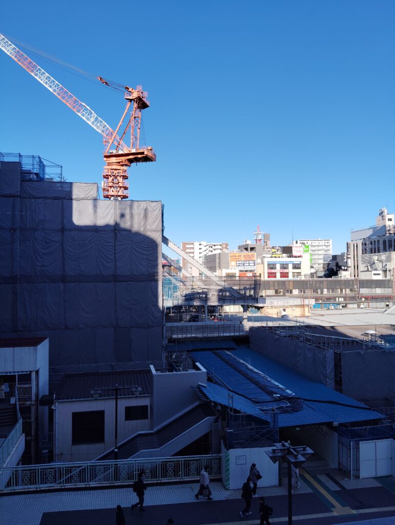 松戸駅ビル改良工事 2025年2月14日