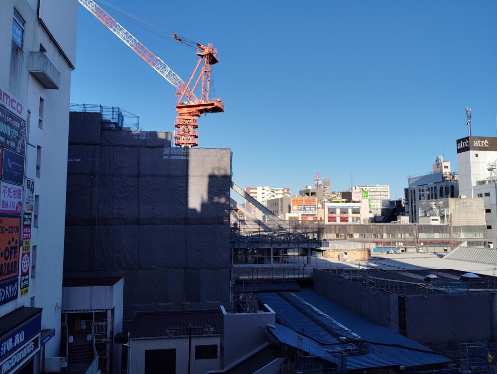 松戸駅ビル改良工事 2025年2月15日