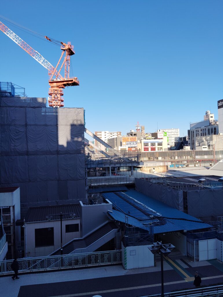 松戸駅ビル改良工事 2025年2月15日