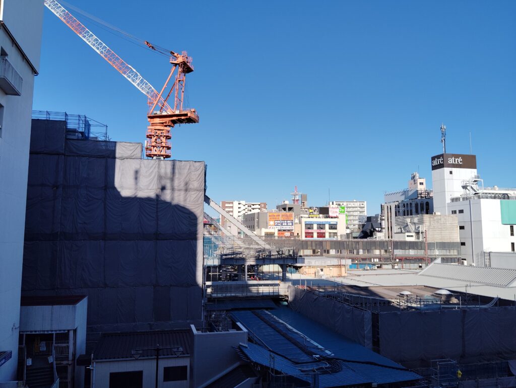 松戸駅ビル改良工事 2025年2月18日
