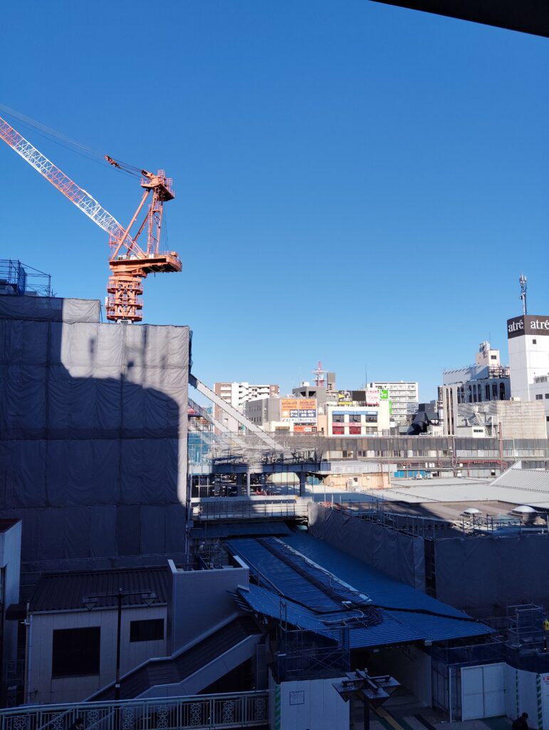 松戸駅ビル改良工事 2025年2月18日