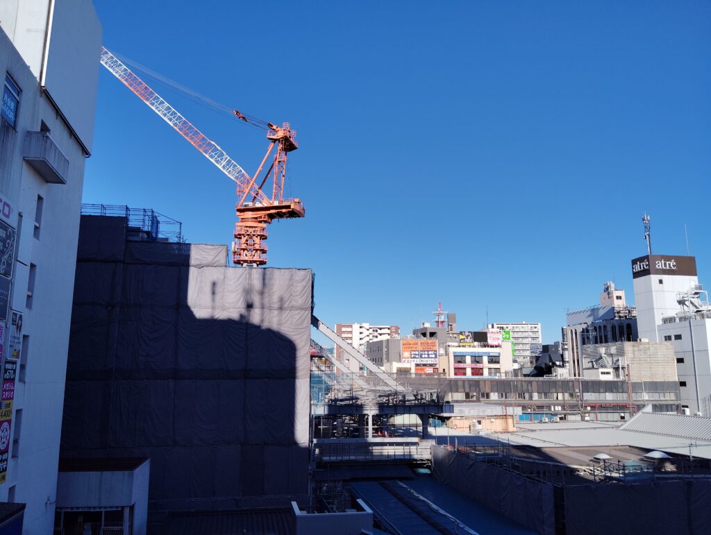 松戸駅ビル改良工事 2025年2月19日