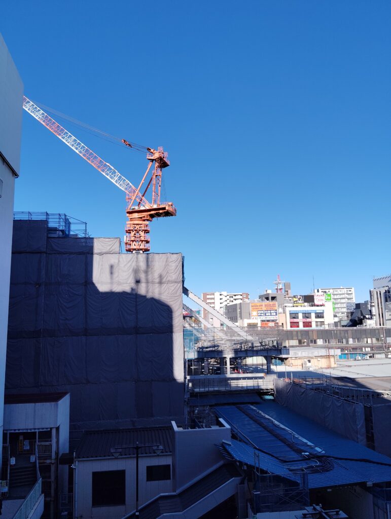 松戸駅ビル改良工事 2025年2月19日