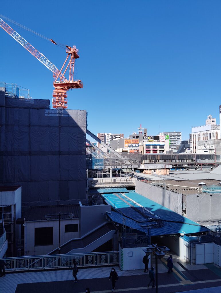松戸駅ビル改良工事 2025年2月20日